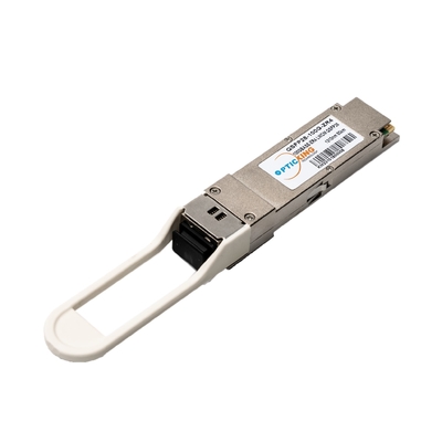 جهاز الإرسال والاستقبال ZR4 100G QSFP28 80 كم 1310 نانومتر جهد إمداد واحد 3.3 فولت