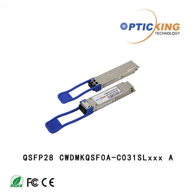 1311nm 1331nm 100G QSFP28 CWDM4 10km وحدة الألياف البصرية