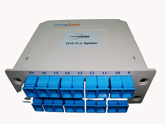 OEM ODM 1x32 Fiber Splitter SC PC Plug Box High عزل لـ FTTH