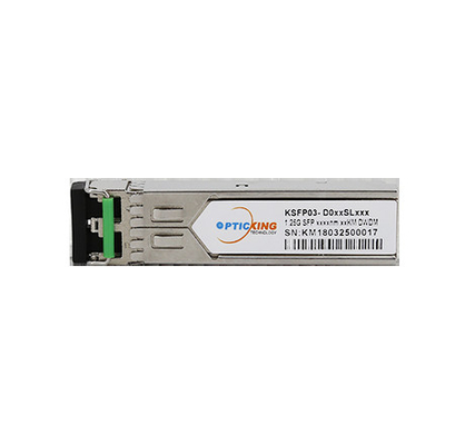 DWDM 1532.68nm 1.25G SFP Module LC Connector 40km 80km 120km